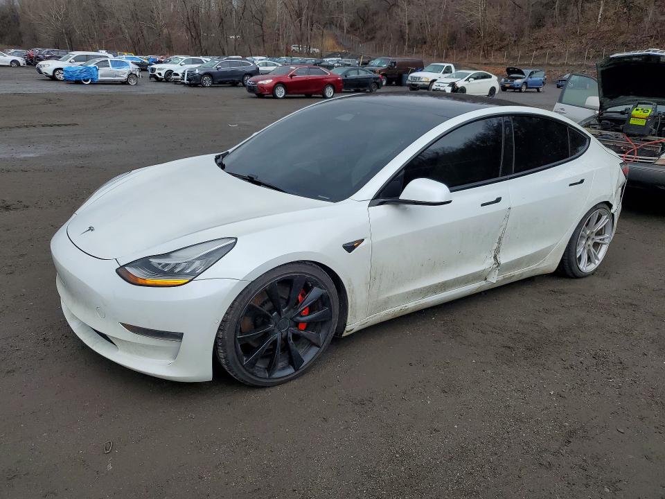 Aukcja sprzedaży 2020 Tesla Model 3, vin: 5YJ3E1EC1LF715057, numer aukcji: 41785546
