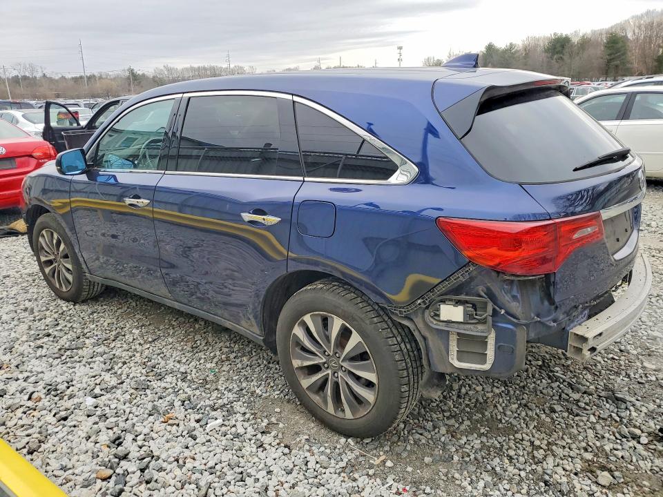 2016 Acura Mdx მანქანა იყიდება აუქციონზე, vin: 5FRYD4H40GB023861, აუქციონის ნომერი: 46428606