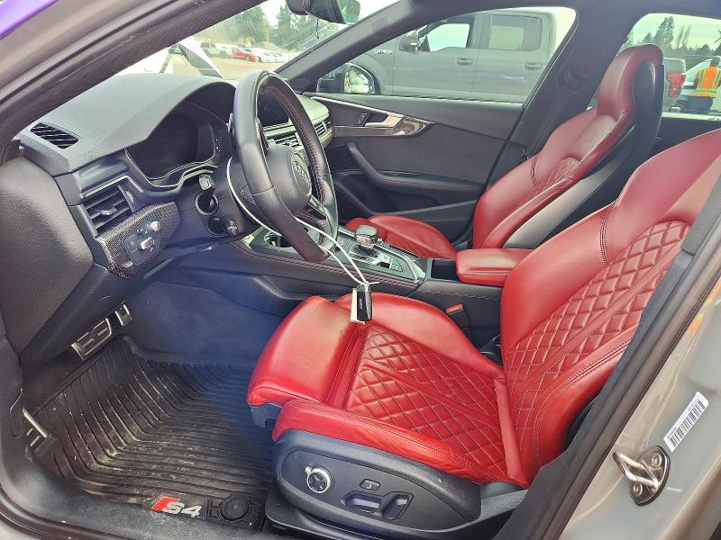 2019 Audi S4 მანქანა იყიდება აუქციონზე, vin: WAUC4AF49KA074139, აუქციონის ნომერი: 45749196