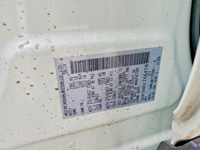 2027 Nissan Rogue მანქანა იყიდება აუქციონზე, vin: 5N1BT3AB8SC766458, აუქციონის ნომერი: 79589005