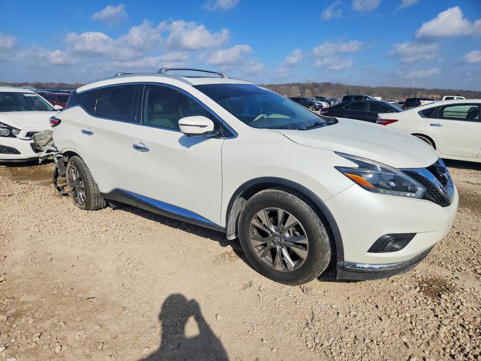 45464056 :رقم المزاد ، 5N1AZ2MH3JN152716 vin ، 2018 Nissan Murano مزاد بيع