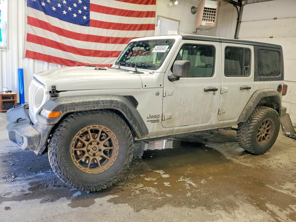 45556546 :رقم المزاد ، 1C4HJXDG3MW508188 vin ، 2021 Jeep Wrangler Unlimited مزاد بيع