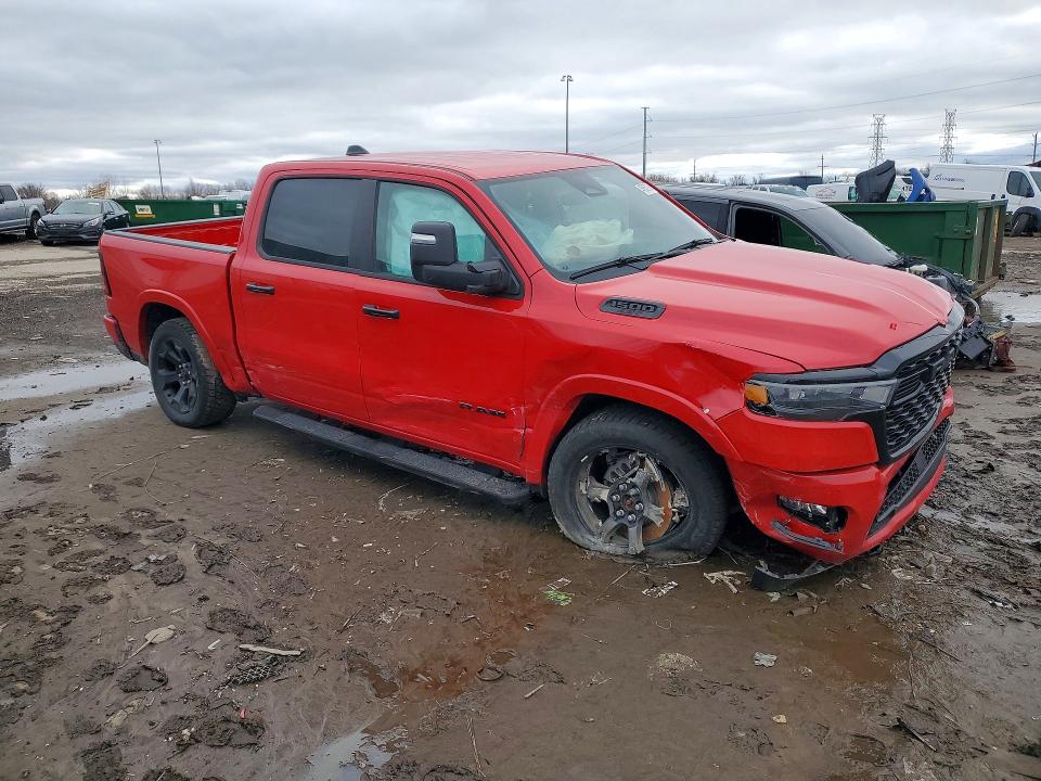 Продаж на аукціоні авто 2025 Ram 1500, vin: 1C6SRFFPXSN760620, номер лоту: 45650786