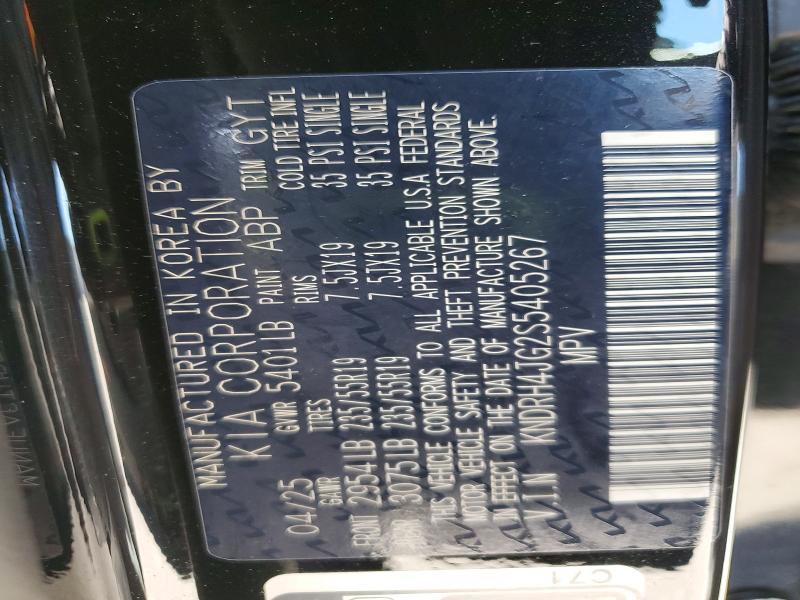 Продаж на аукціоні авто 2025 Kia Sorento Hybrid, vin: KNDRH4JG2S5405267, номер лоту: 46227316