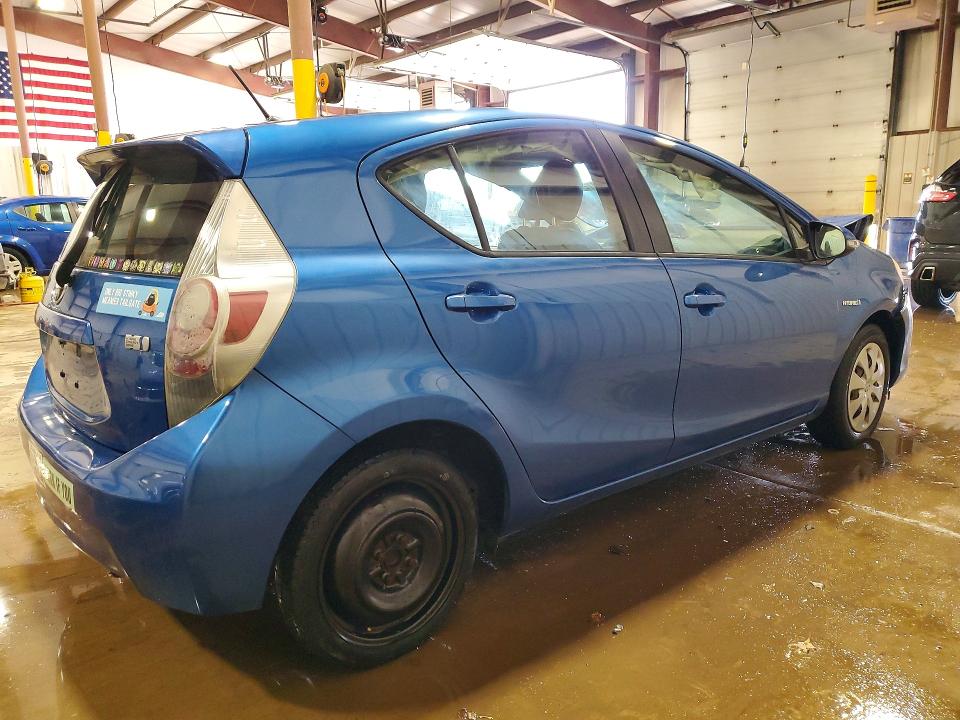 2013 Toyota Prius C მანქანა იყიდება აუქციონზე, vin: JTDKDTB31D1534873, აუქციონის ნომერი: 47268716