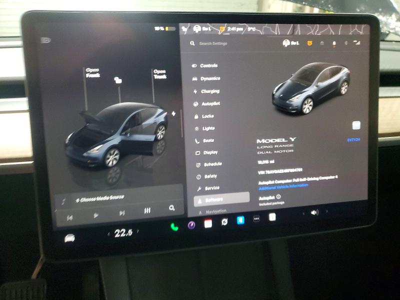 49575636 :رقم المزاد ، 7SAYGAEE4RF994761 vin ، 2024 Tesla Model Y مزاد بيع