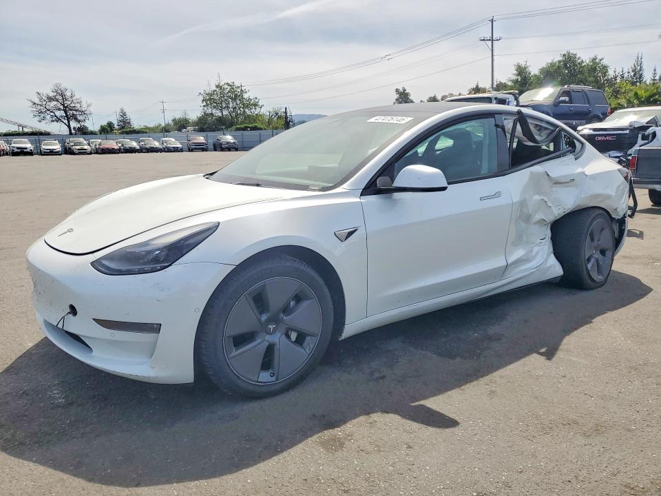 Aukcja sprzedaży 2022 Tesla Model 3, vin: 5YJ3E1EB7NF299008, numer aukcji: 47476146