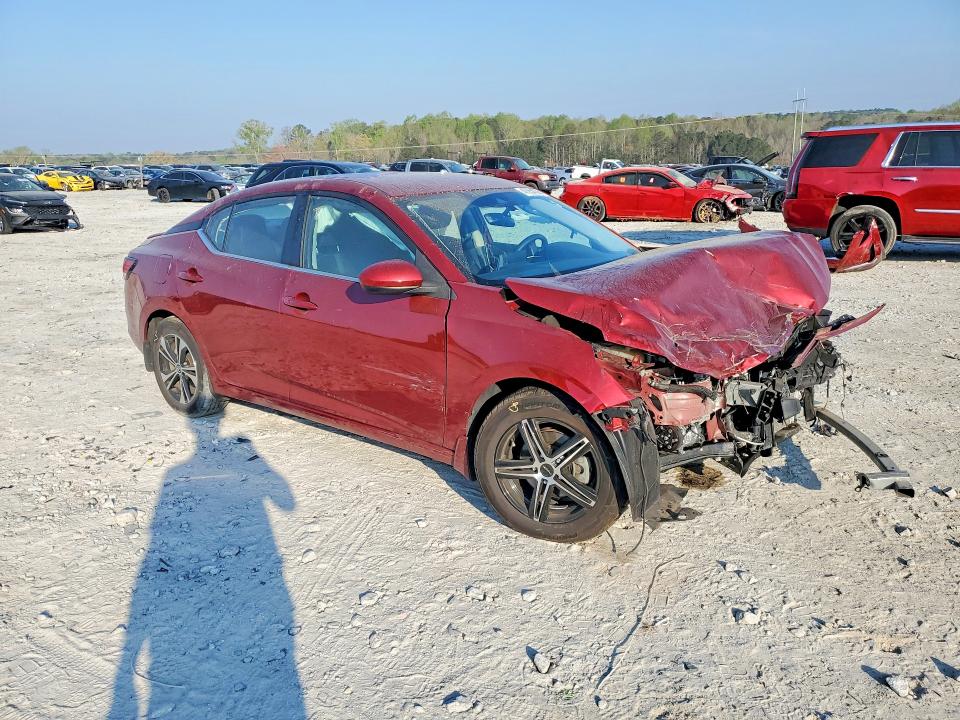 47654006 :رقم المزاد ، 3N1AB8CV1NY218484 vin ، 2022 Nissan Sentra مزاد بيع