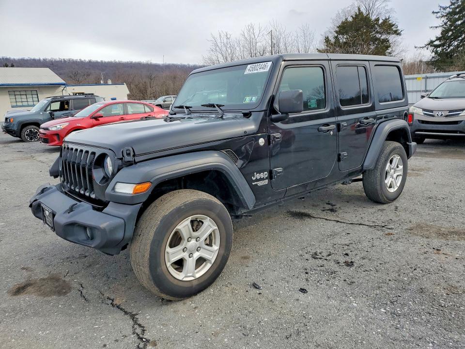 2019 Jeep Wrangler Unlimited მანქანა იყიდება აუქციონზე, vin: 1C4HJXDN9KW683525, აუქციონის ნომერი: 45802446