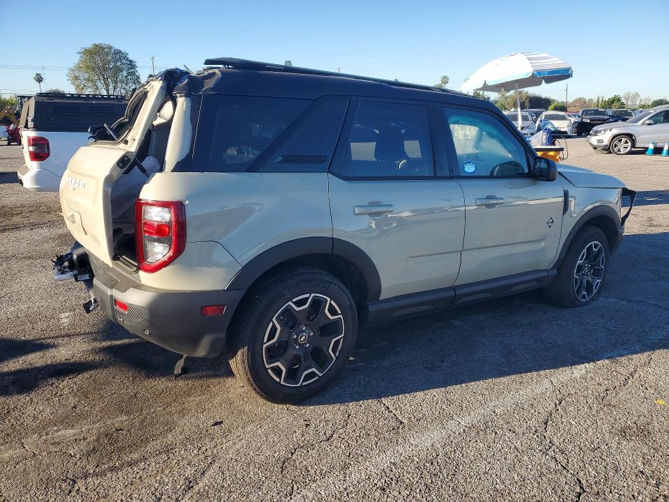2025 Ford Bronco Sport მანქანა იყიდება აუქციონზე, vin: 3FMCR9CN8SRE97182, აუქციონის ნომერი: 42009846