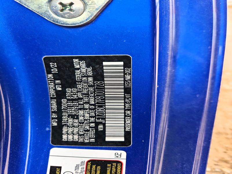 Aukcja sprzedaży 2023 Subaru Brz, vin: JF1ZDBC17P8701728, numer aukcji: 46716336