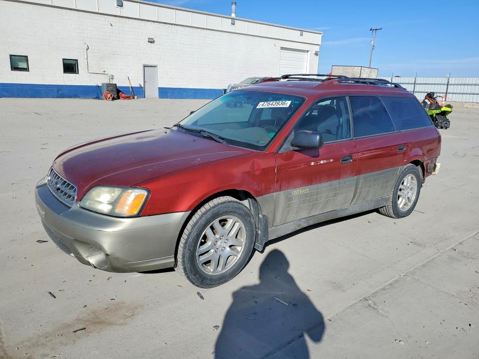 Продаж на аукціоні авто 2003 Subaru Outback, vin: 4S3BH675037617934, номер лоту: 47643936