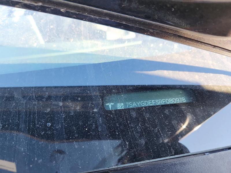 79591425 :رقم المزاد ، 7SAYGDEF3RF080978 vin ، 2024 Tesla Model Y مزاد بيع