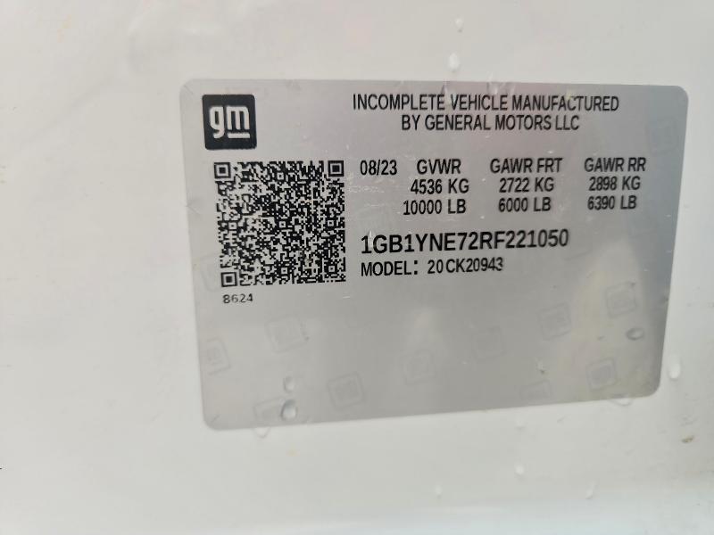 Aukcja sprzedaży 2024 Chevrolet Silverado, vin: 1GB1YNE72RF221050, numer aukcji: 46219436