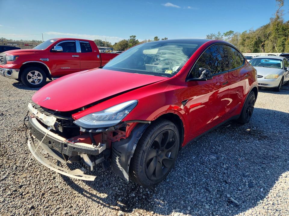 Продажа на аукционе авто 2022 Tesla Model Y, vin: 7SAYGDEE1NA010068, номер лота: 78987655