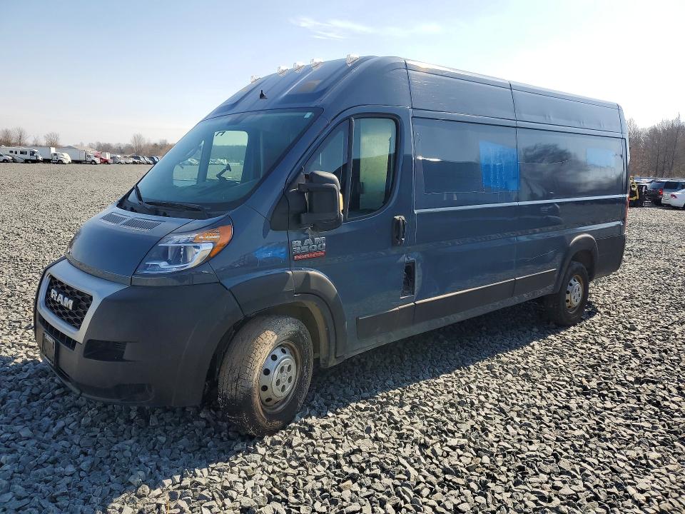 2020 Ram Promaster 3500 მანქანა იყიდება აუქციონზე, vin: 3C6URVJGXLE140608, აუქციონის ნომერი: 54189286