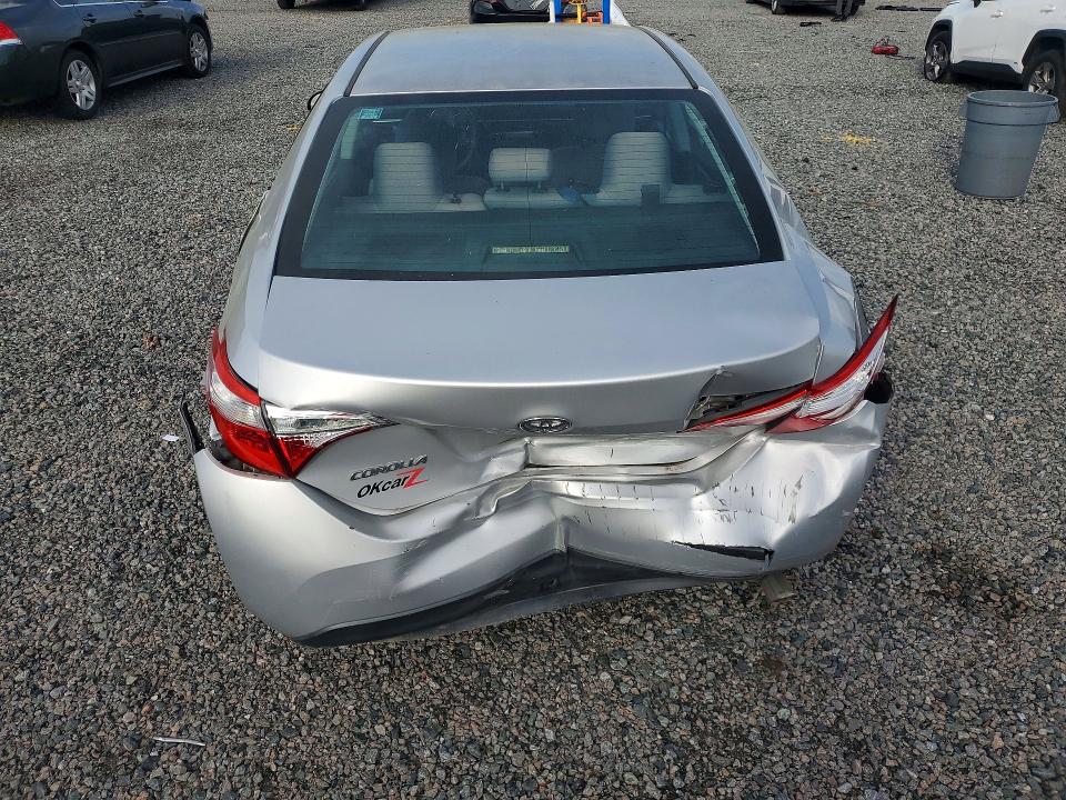 45619126 :رقم المزاد ، 2T1BURHE0FC262875 vin ، 2015 Toyota Corolla مزاد بيع