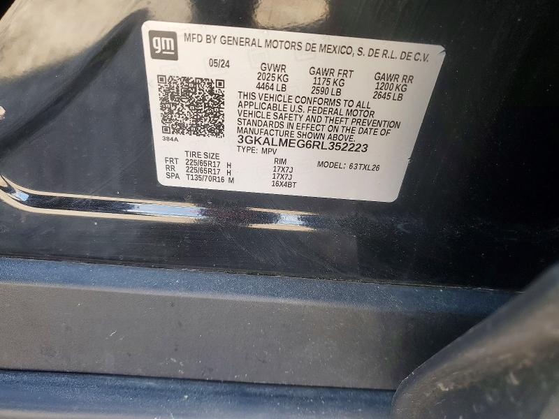 Продаж на аукціоні авто 2024 Gmc Terrain, vin: 3GKALMEG6RL352223, номер лоту: 46402256