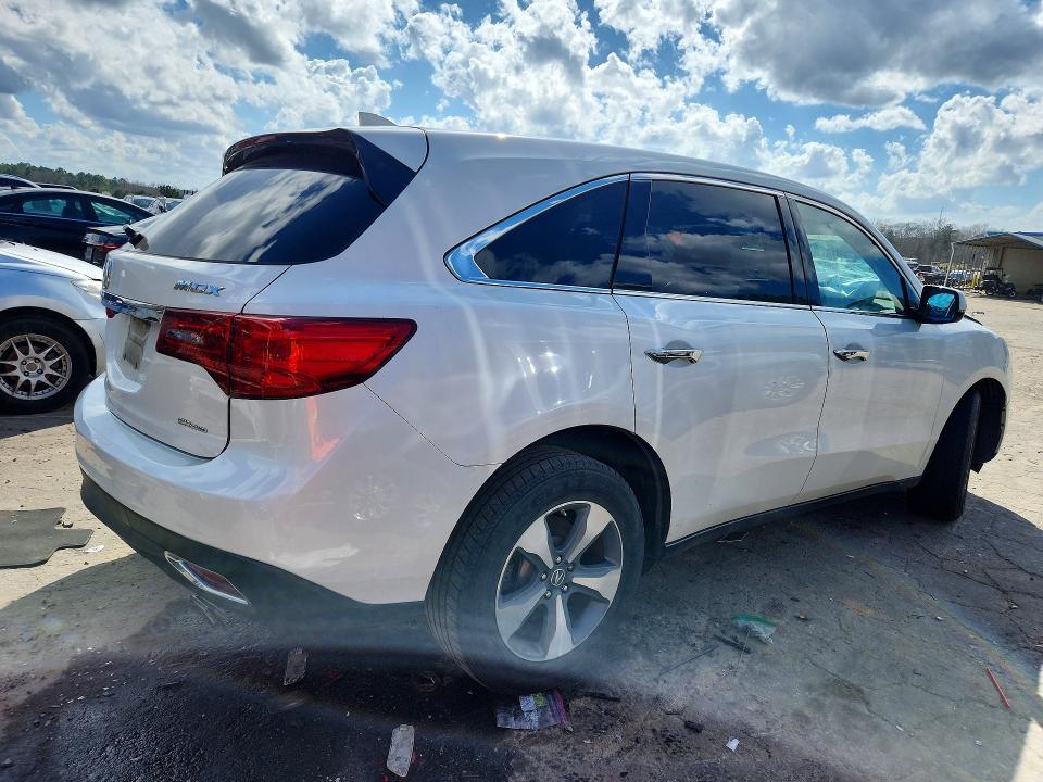 Продажа на аукционе авто 2016 Acura Mdx, vin: 5FRYD4H22GB058609, номер лота: 41698916