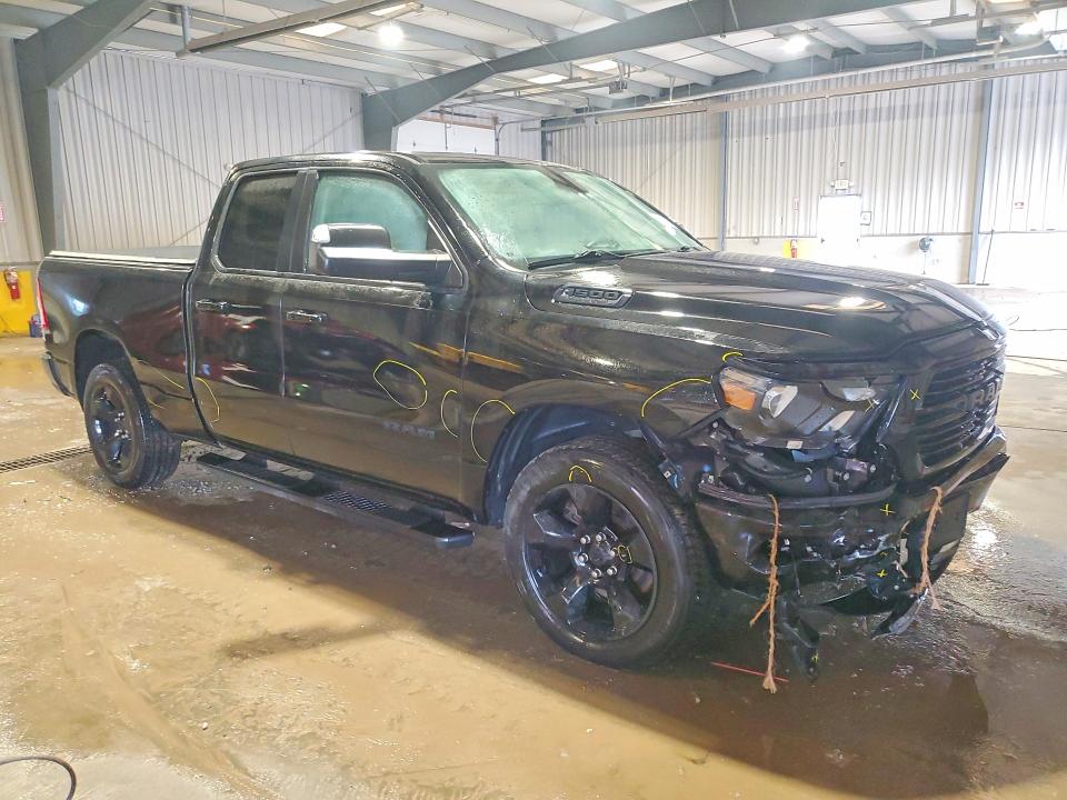 2019 Ram 1500 მანქანა იყიდება აუქციონზე, vin: 1C6SRFBT9KN631285, აუქციონის ნომერი: 41709116