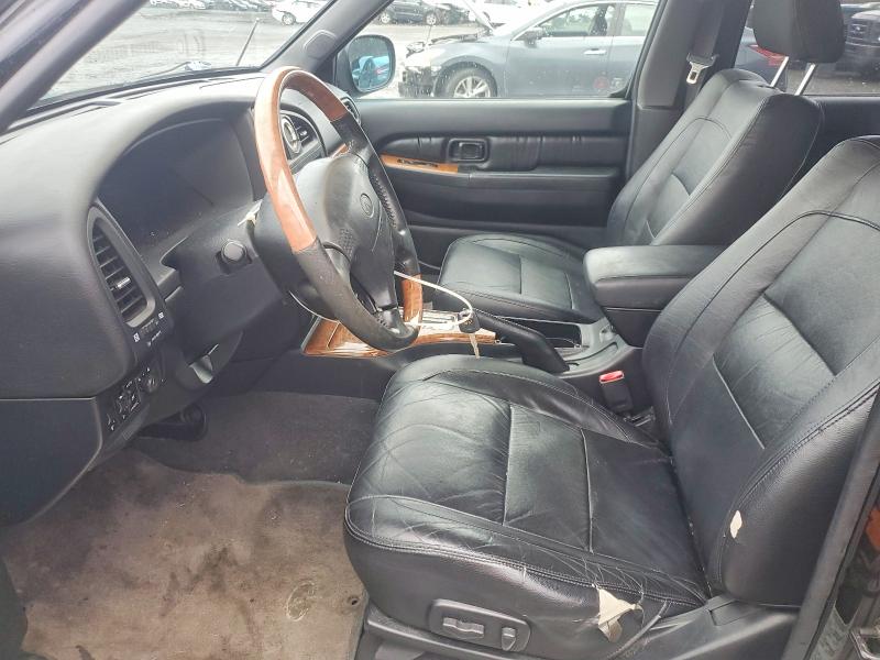 46123796 :رقم المزاد ، JNRDR07Y21W100554 vin ، 2001 Infiniti Qx4 مزاد بيع