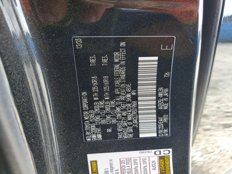 Aukcja sprzedaży 2024 Lexus Nx 350h, vin: JTJGKCEZ7R5019868, numer aukcji: 41864576