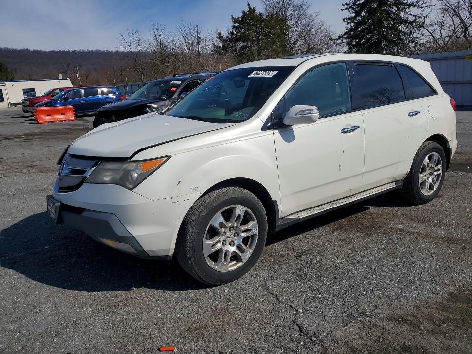 46827426 :رقم المزاد ، 2HNYD28429H524215 vin ، 2009 Acura Mdx مزاد بيع