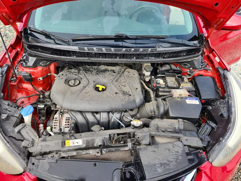 2014 Hyundai Elantra მანქანა იყიდება აუქციონზე, vin: KMHDH4AE9EU031173, აუქციონის ნომერი: 47245176