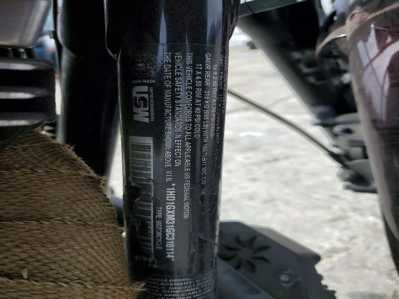 Aukcja sprzedaży 2016 Harley-davidson Fxdb, vin: 1HD1GXM31GC310114, numer aukcji: 46958366