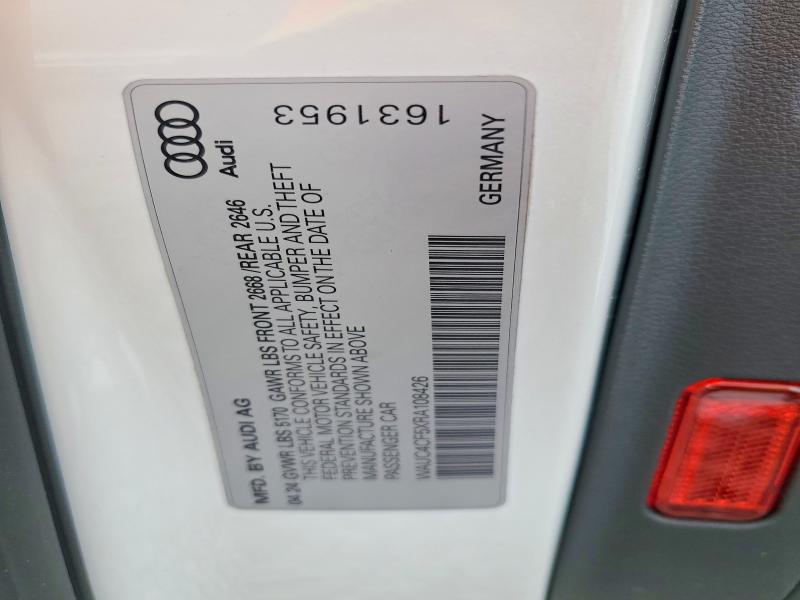 2024 Audi S5 მანქანა იყიდება აუქციონზე, vin: WAUC4CF5XRA108426, აუქციონის ნომერი: 47509426