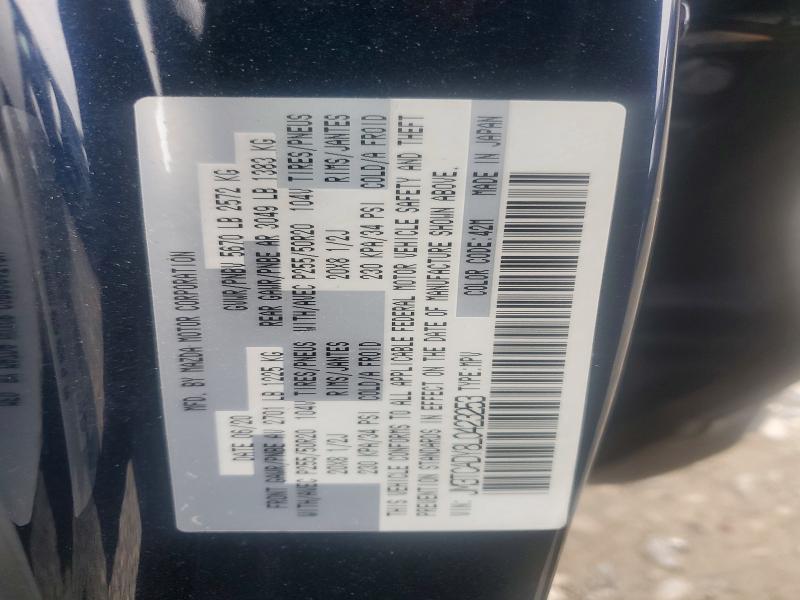 Aukcja sprzedaży 2020 Mazda Cx-9, vin: JM3TCADY8L0423253, numer aukcji: 45500226