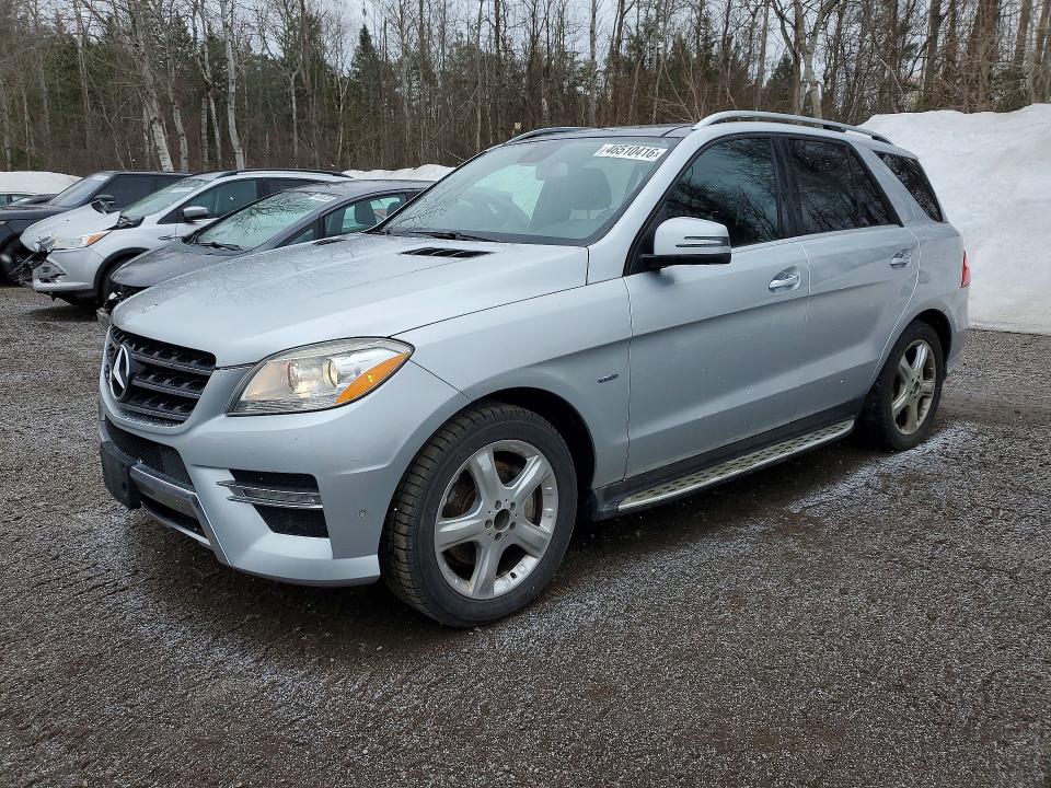 2012 Mercedes-benz Ml მანქანა იყიდება აუქციონზე, vin: 4JGDA2EB3CA038286, აუქციონის ნომერი: 46510416