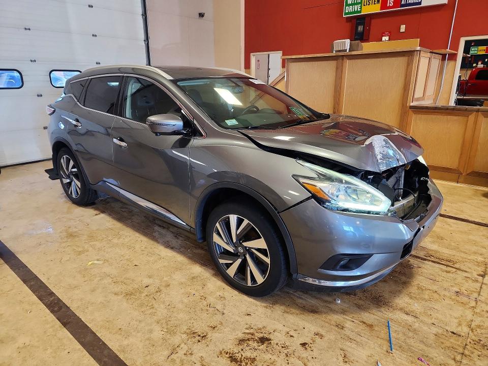 46014066 :رقم المزاد ، 5N1AZ2MG1JN198309 vin ، 2018 Nissan Murano مزاد بيع