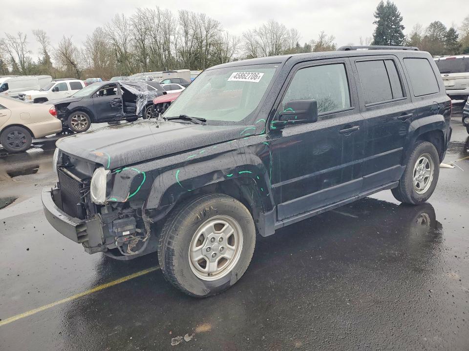 45862706 :رقم المزاد ، 1C4NJPBA2HD137690 vin ، 2017 Jeep Patriot مزاد بيع