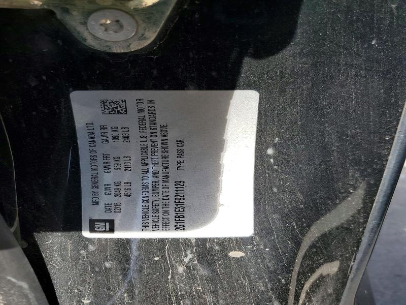 Aukcja sprzedaży 2015 Chevrolet Camaro, vin: 2G1FB1E31F9211129, numer aukcji: 46348516