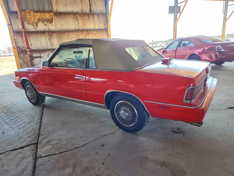 Aukcja sprzedaży 1986 Chrysler Lebaron, vin: 1C3BC55E0GG253231, numer aukcji: 79933165