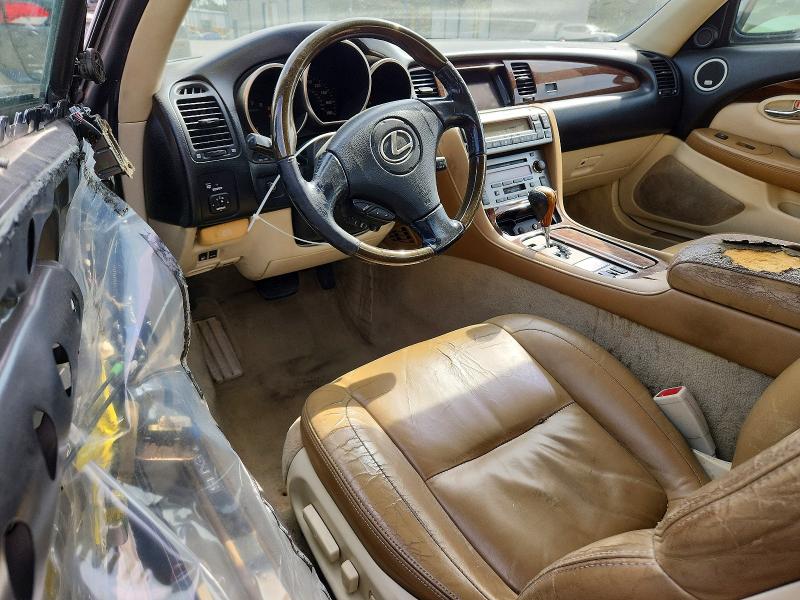 Aukcja sprzedaży 2008 Lexus Sc 430, vin: JTHFN45Y589016766, numer aukcji: 45495176