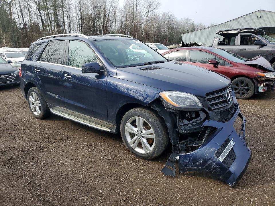 2015 Mercedes-benz Ml მანქანა იყიდება აუქციონზე, vin: 4JGDA2EB2FA591144, აუქციონის ნომერი: 47366916