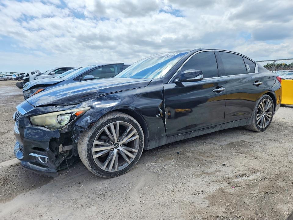 2014 Infiniti Q50 მანქანა იყიდება აუქციონზე, vin: JN1BV7AR3EM689180, აუქციონის ნომერი: 46995806
