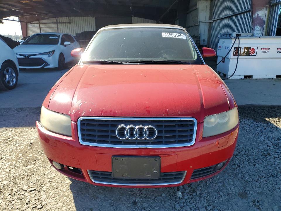 2003 Audi A4 მანქანა იყიდება აუქციონზე, vin: WAUAC48H83K015963, აუქციონის ნომერი: 41965196