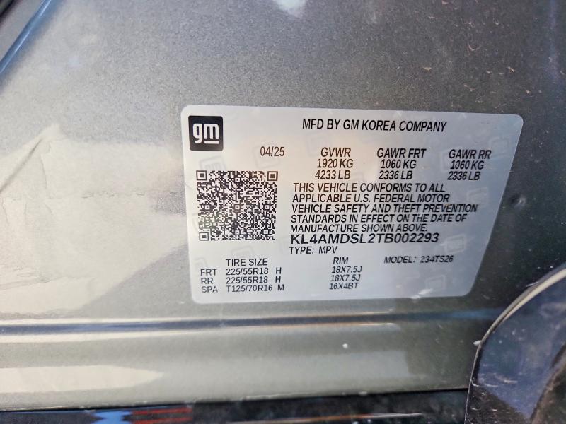 Продаж на аукціоні авто 2026 Buick Encore Gx, vin: KL4AMDSL2TB002293, номер лоту: 47051466