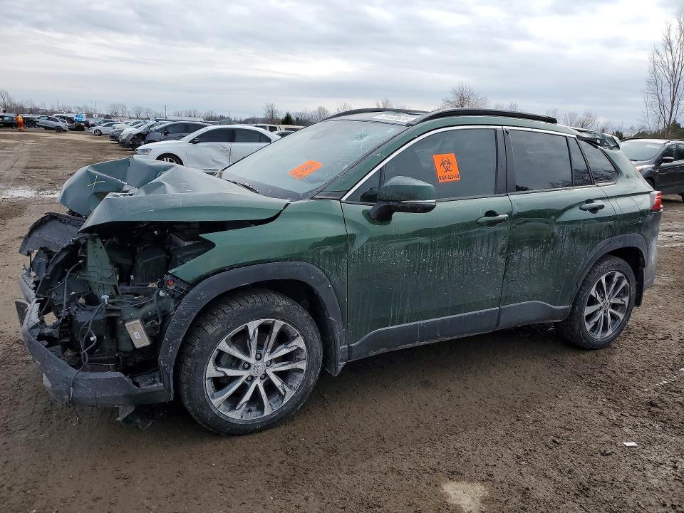Продажа на аукционе авто 2022 Toyota Corolla Cross, vin: 7MUDAABG1NV025675, номер лота: 46667676