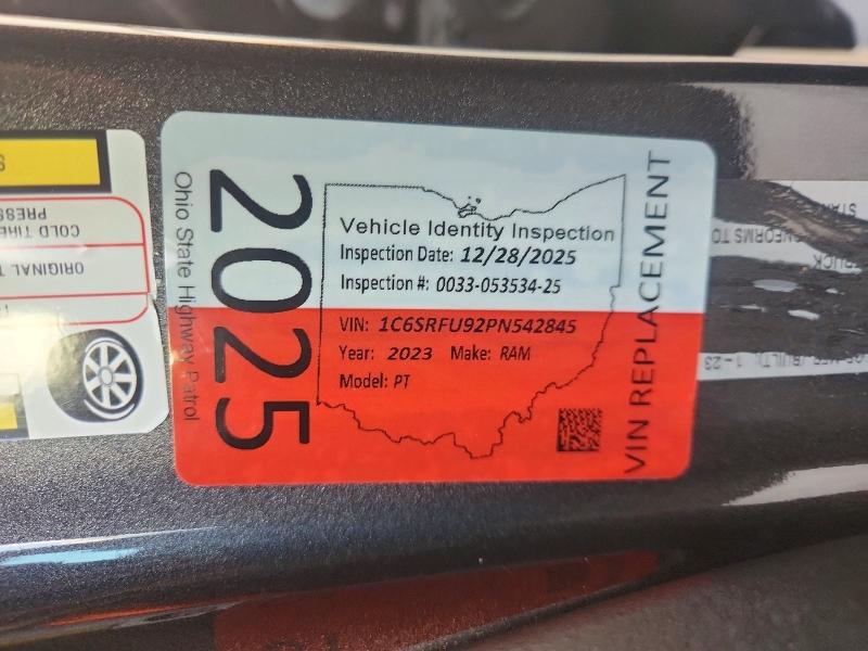 Продаж на аукціоні авто 2023 Ram 1500, vin: 1C6SRFU92PN542845, номер лоту: 73672425