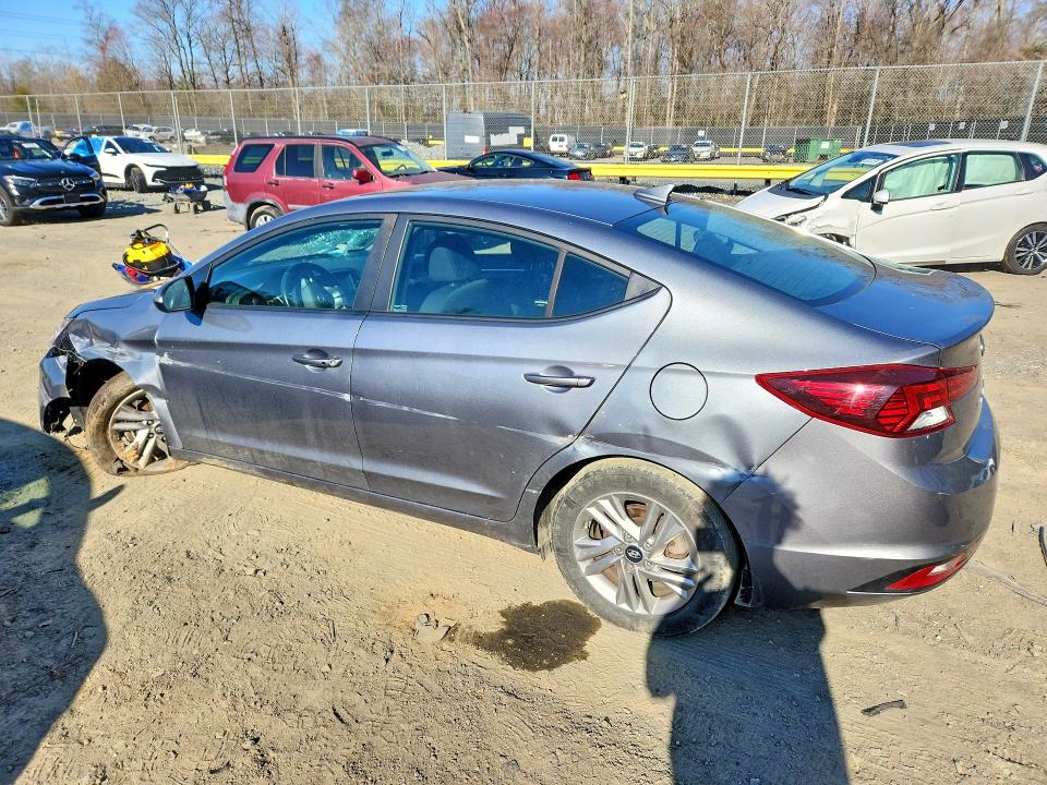 Auction sale of the 2019 Hyundai Elantra, vin: KMHD84LF1KU876715, lot number: 46294716