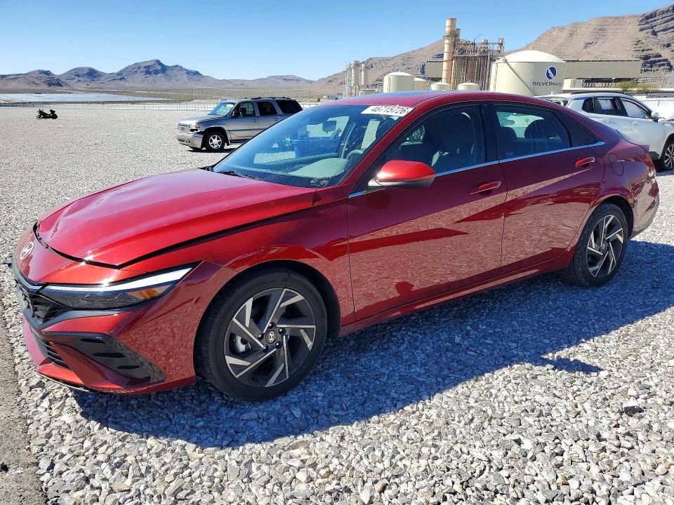Продажа на аукционе авто 2025 Hyundai Elantra, vin: KMHLS4DG7SU021523, номер лота: 46715726