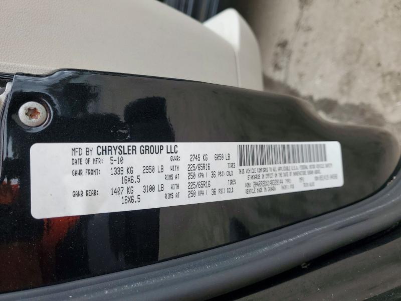 Продаж на аукціоні авто 2010 Chrysler Town & Cou, vin: 2A4RR8DX1AR339144, номер лоту: 79356355