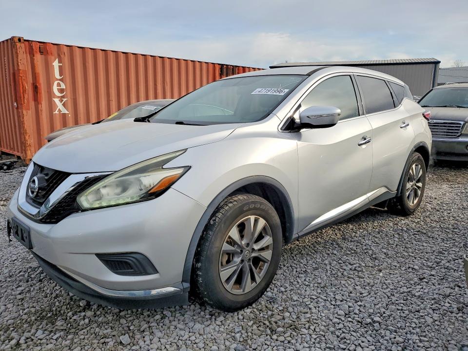 47191996 :رقم المزاد ، 5N1AZ2MG5FN221744 vin ، 2015 Nissan Murano مزاد بيع