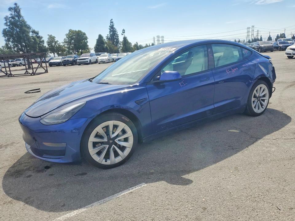 79104835 :رقم المزاد ، 5YJ3E1EA4MF096583 vin ، 2021 Tesla Model 3 مزاد بيع