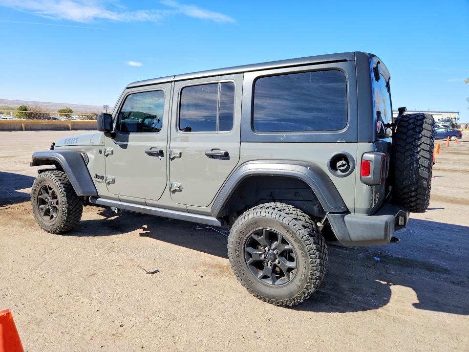 Auction sale of the 2020 Jeep Wrangler Unlimited, vin: 1C4HJXDG5LW169013, lot number: 45540466
