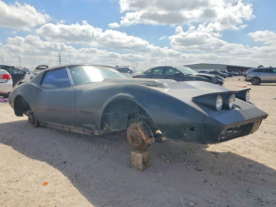 1973 Chevrolet Corvette მანქანა იყიდება აუქციონზე, vin: 1Z37Z3S420382, აუქციონის ნომერი: 79438985
